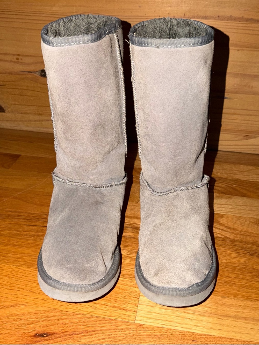 UGG Classic Tall Boots. Gray Women's 8. FAIR Used Condition